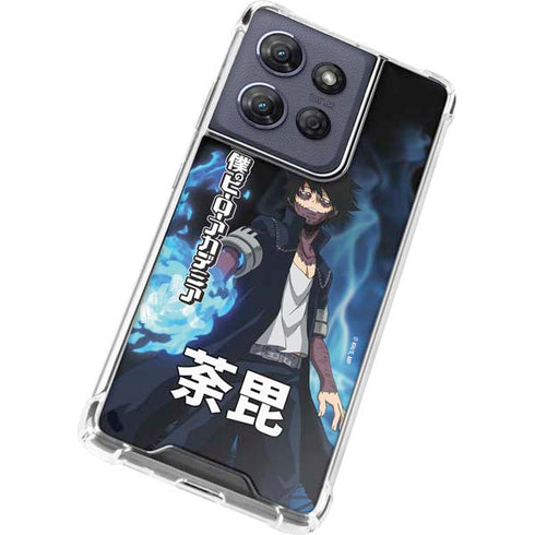 My Hero Academia Dabi Season 5 Moto G Play 5G (2025) Clear Case
